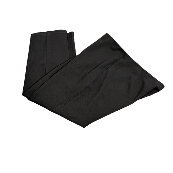 EILEEN FISHER BLACK SYSTEM STRETCH PONTE SLIM PANT - Picture 3 of 13